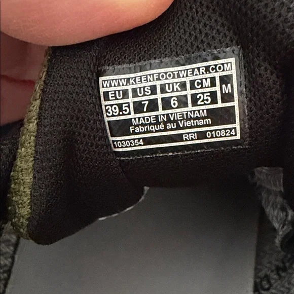 KEEN Hightrail Waterproof Mens 7 Hiking Shoes Forest Night/Dark Olive Outdoor - Picture 8 of 11